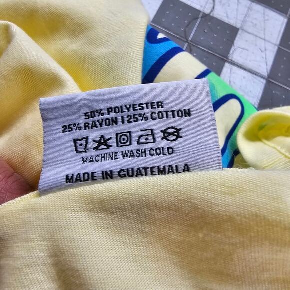 Where I'm From Florida T-Shirt Men Size XXL Yellow The Sunshine State Streetwear - Picture 10 of 10